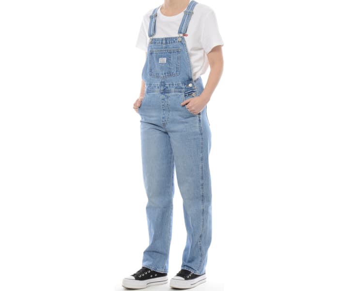 Lacláče Levi´s® Vintage Overall dámské světle modré