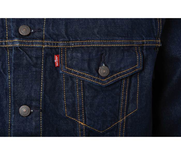 Džínová bunda Levi´s® Relaxed Fit Trucker pánská tmavě modrá