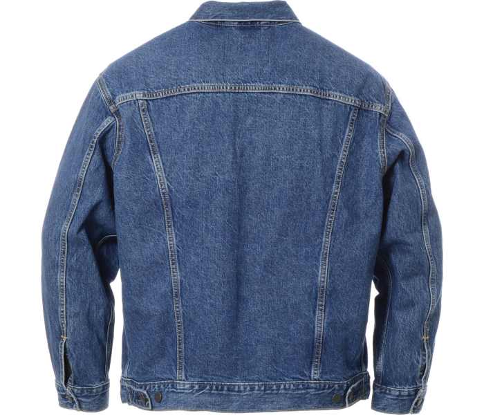 Džínová bunda Levi´s® Relaxed Fit Trucker pánská modrá