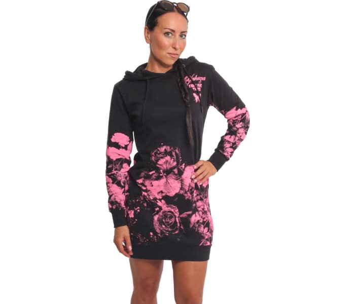 Mikinové šaty Yakuza Wild Flowers Lite