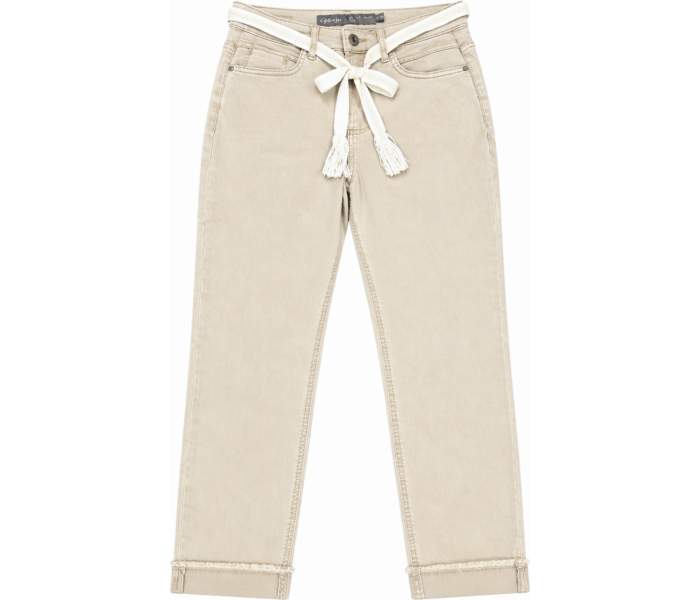 Jeans Geisha 7/8 dámské béžové