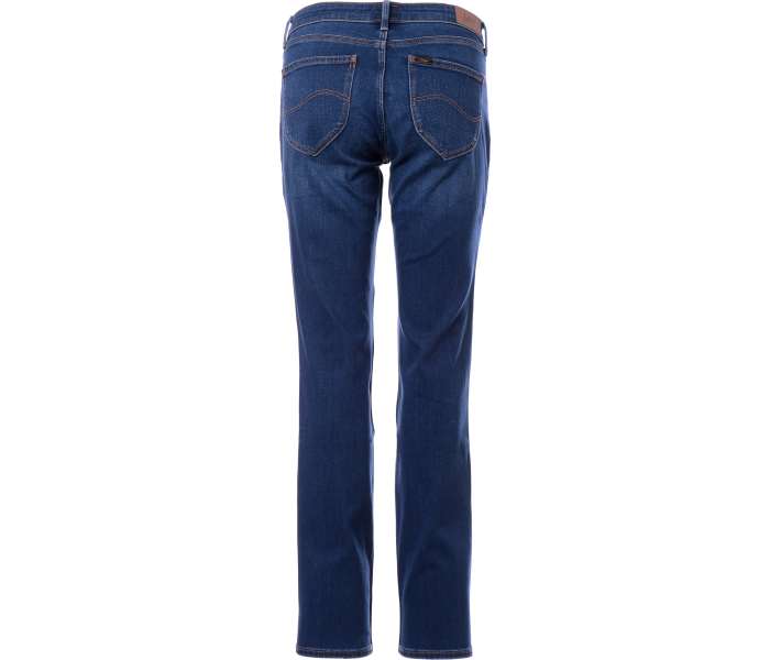 Lee jeans Marion Straight Mid Worn in Ra dámské modré
