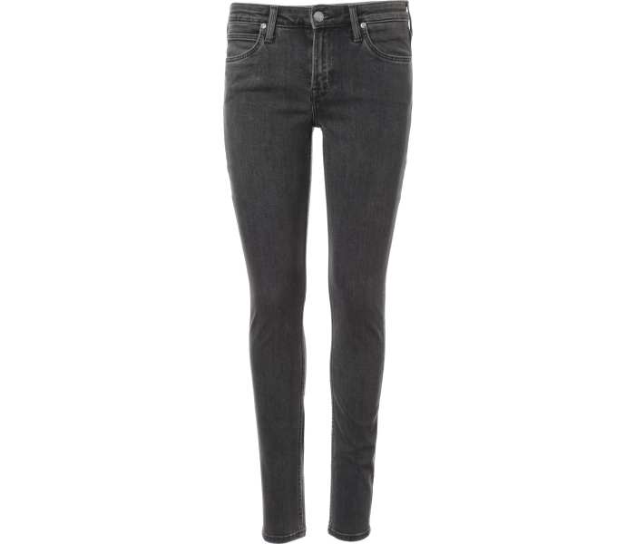 Lee jeans Elly Black Mid Stone dámské tmavě šedé