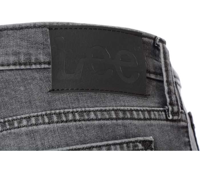 Lee jeans Rider Mid Worn Walker pánské šedé