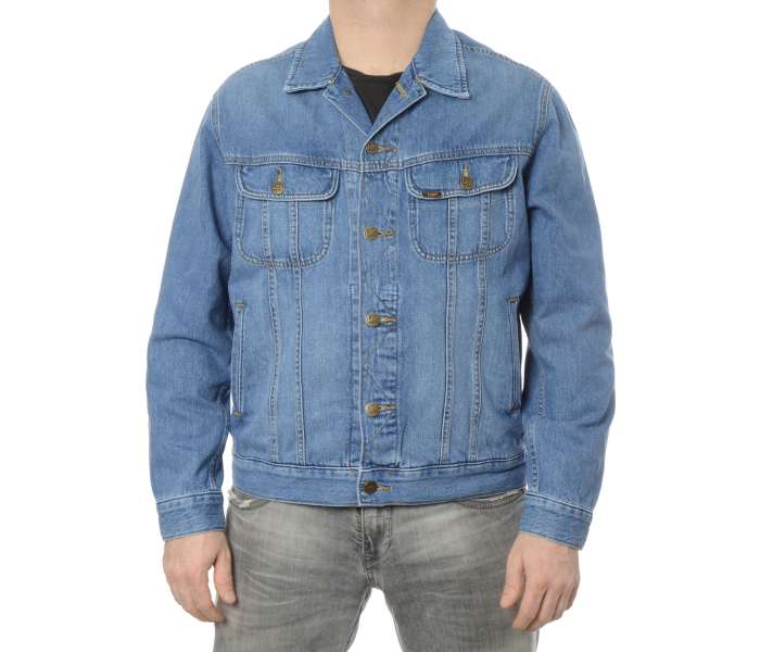 Džínová bunda Lee Rider Blue Bird pánská modrá
