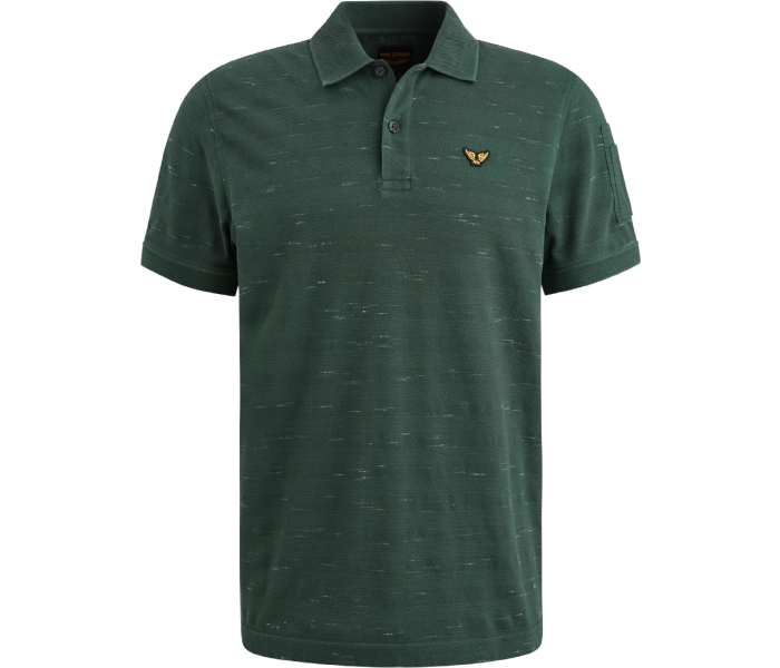 Polo triko PME Legend Jacquard pánské zelené