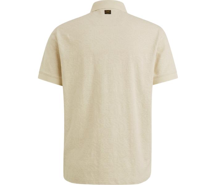 Polo triko PME Legend Jacquard pánské béžové