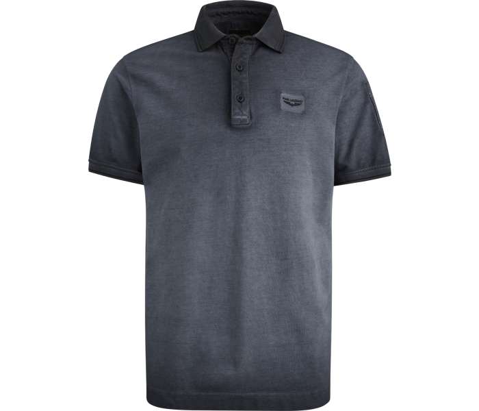 Polo triko PME Legend Cold Dye Pique pánské tmavě modré