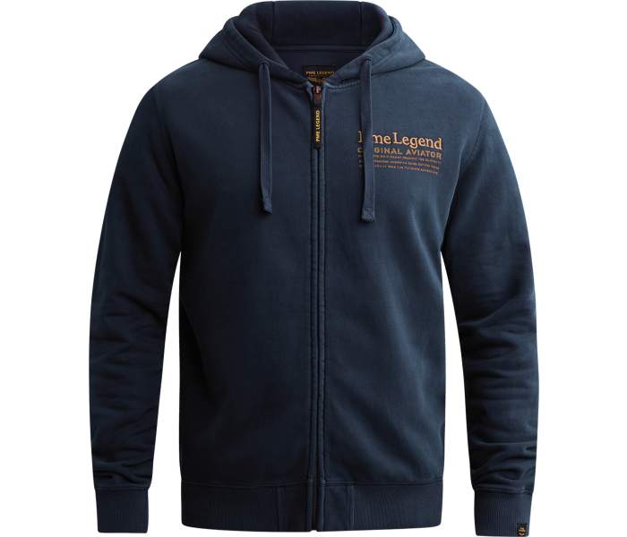 Mikina PME Legend Peached Fleece pánska tmavo modrá