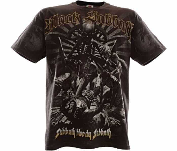 Tričko Black Sabbath čierne
