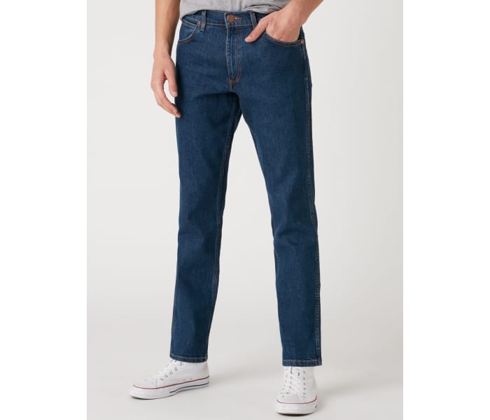 Wrangler jeans Greensboro Darkstone pánské modré