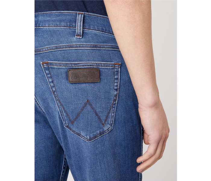Wrangler jeans Greensboro Bright Stroke pánské modré