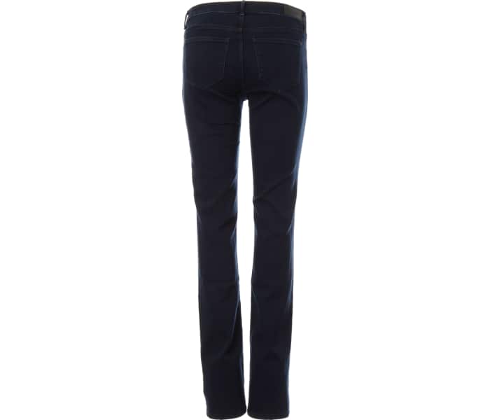 Wrangler jeans Straight Blue Black dámské tmavě modré