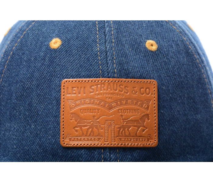 Kšiltovka Levi´s® Relaxed Dad Heritage tmavě modrá