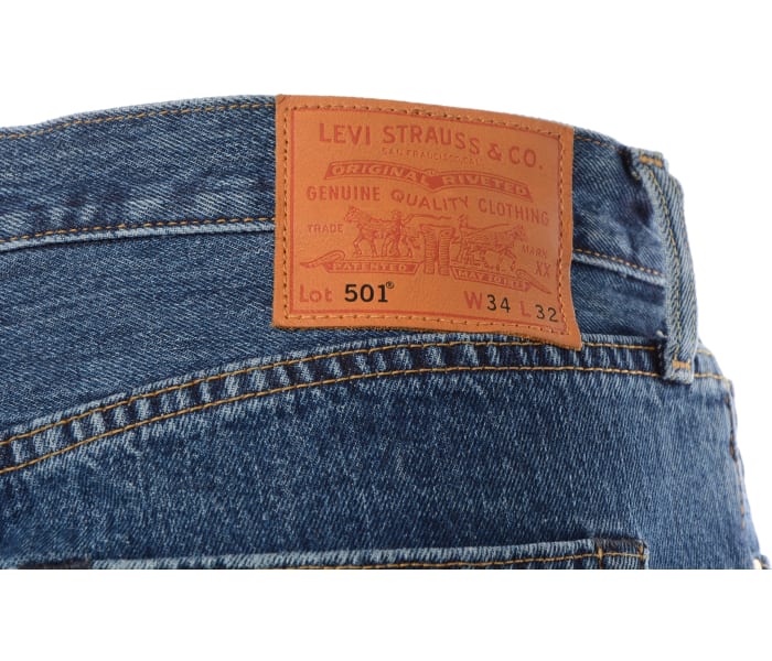 Levi´s® 501 Original Fit Stonewash pánské modré