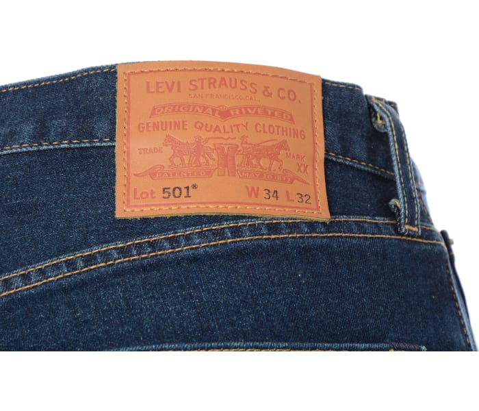 Levi´s® jeans 501 Original Eastern Standard pánske tmavo modré