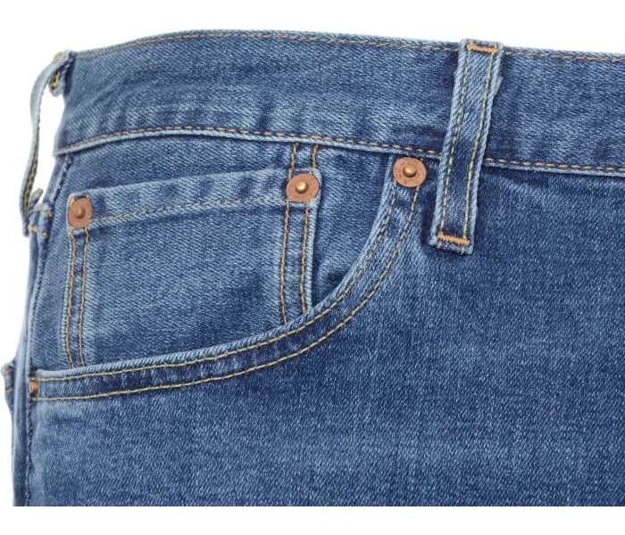 Levi´s® jeans 501 Original Medium Indigo pánské modré