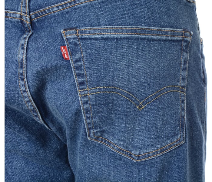 Levi´s® jeans 501 Original Medium Indigo pánske modré