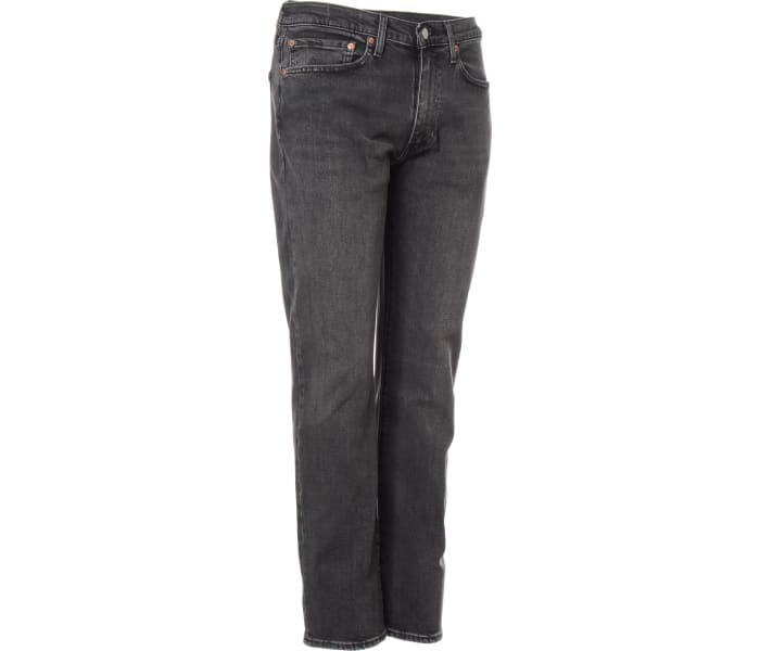 Levi´s® jeans 514 Straight Dark Gray Worn In pánské tmavě šedé