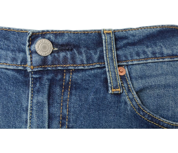 Levi´s® jeans 514 Straight Medium Indigo pánske modré