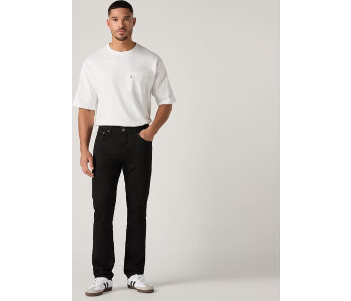 Levi's® jeans 511 Slim fit Nightshine pánske čierne