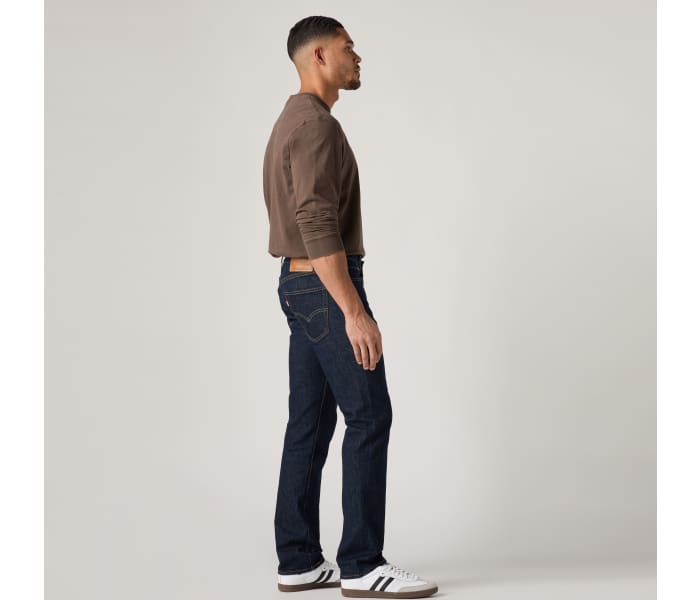 Levi's® jeans 511 Slim fit Rock pánske tmavo modré
