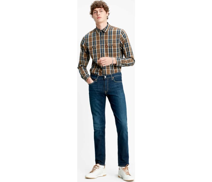 Levi's® jeans 511 Slim Bilogia ADV pánske tmavo modré