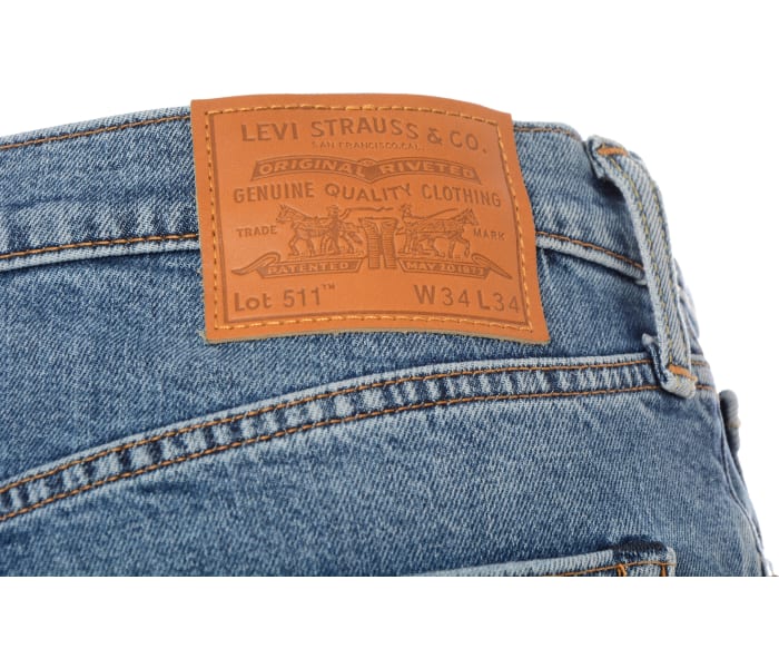 Levi´s® jeans 511 Slim Mighty Mid pánske modré