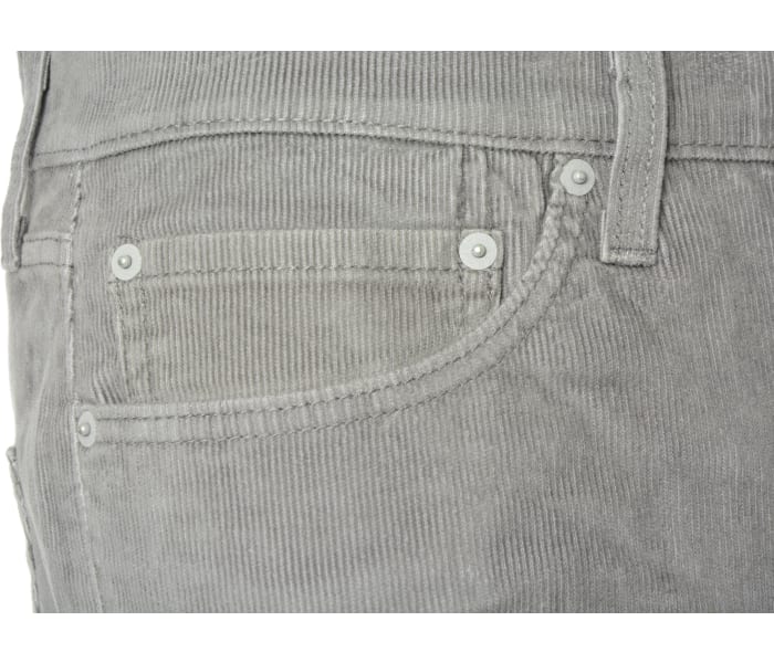 Menčestrové nohavice Levi´s® 511 Slim Pewter pánske šedé