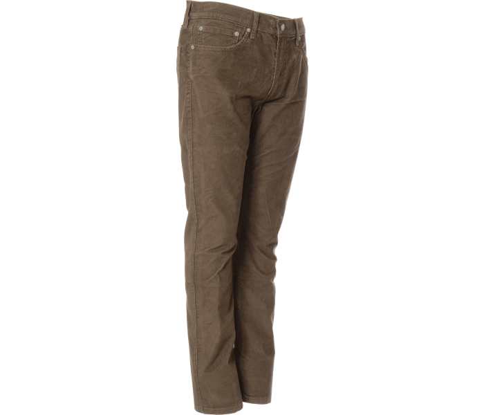 Manšestrové kalhoty Levi´s® 511 Slim Rain Drum pánské hnědé