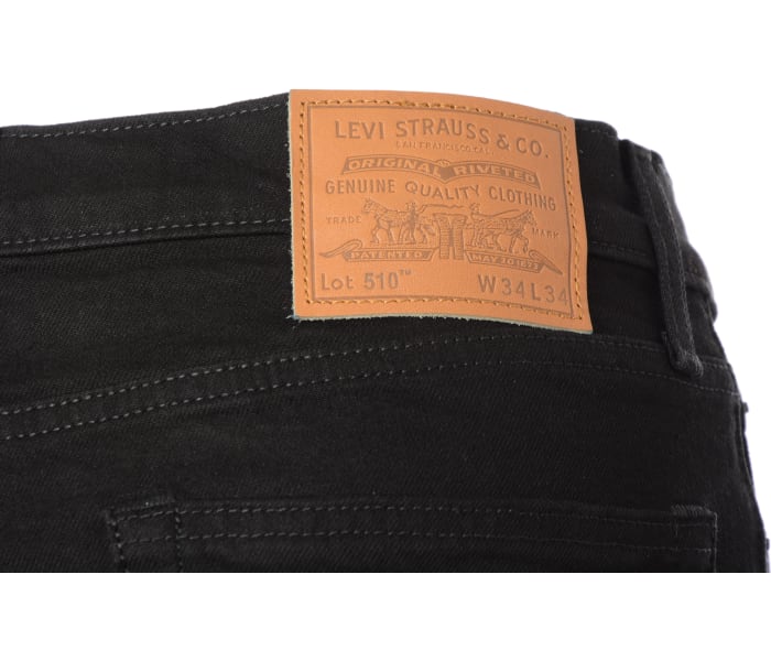 Levi´s® jeans 510 Skinny Black Leaf pánske čierne