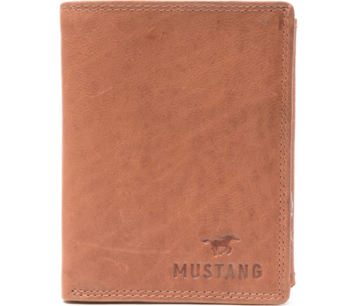 Kožená peňaženka Mustang Udine pánska hnedá