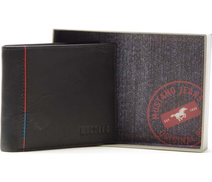 Peňaženka Mustang pánska čierna