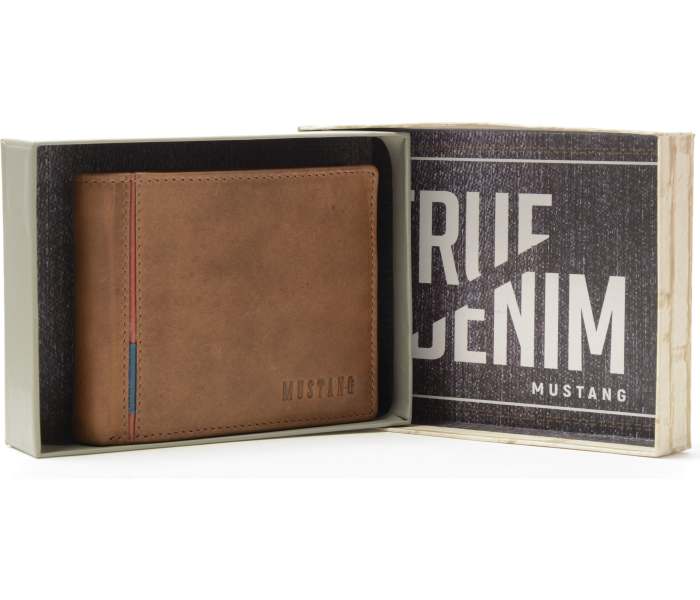 Peňaženka Mustang pánska hnedá