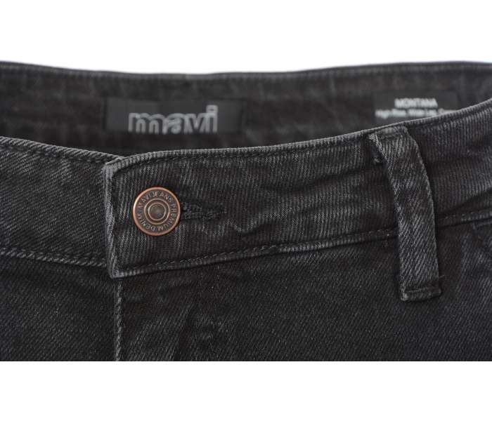 Mavi jeans vreckáče Montana dámske čierne