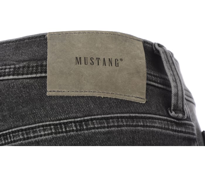 Mustang jeans Oregon Slim K pánske tmavo šedé