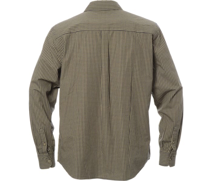 Košile Mustang Style Clemens Gingham pánská hnědá
