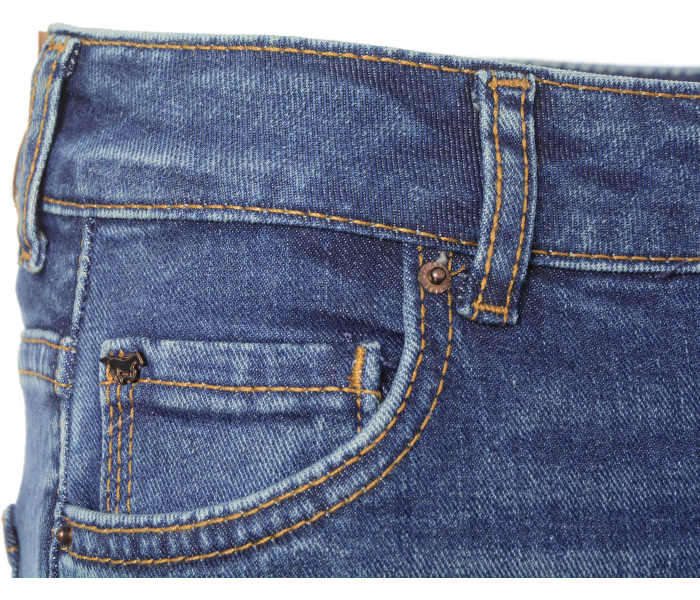 Mustang jeans Style Crosby Relaxed Straight dámske tmavo modré