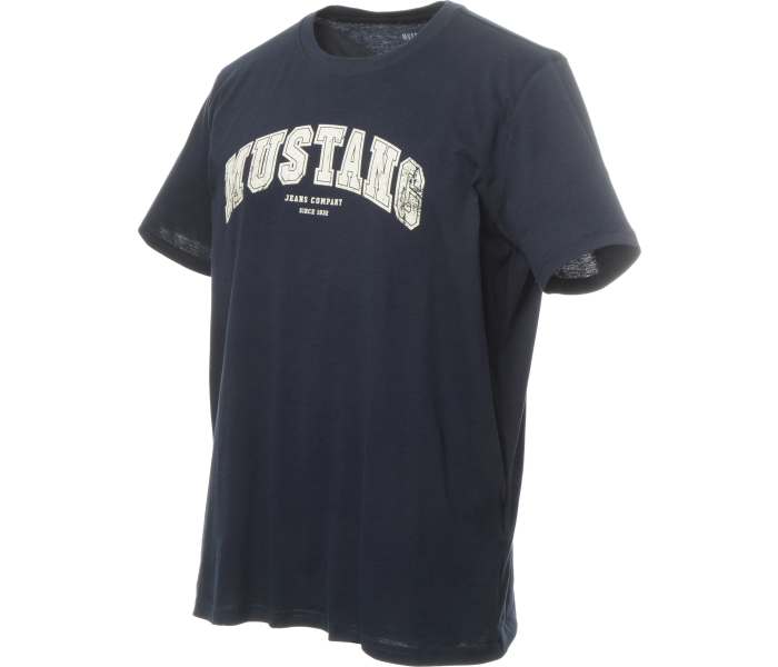Tričko Mustang Style Austin pánske tmavo modré
