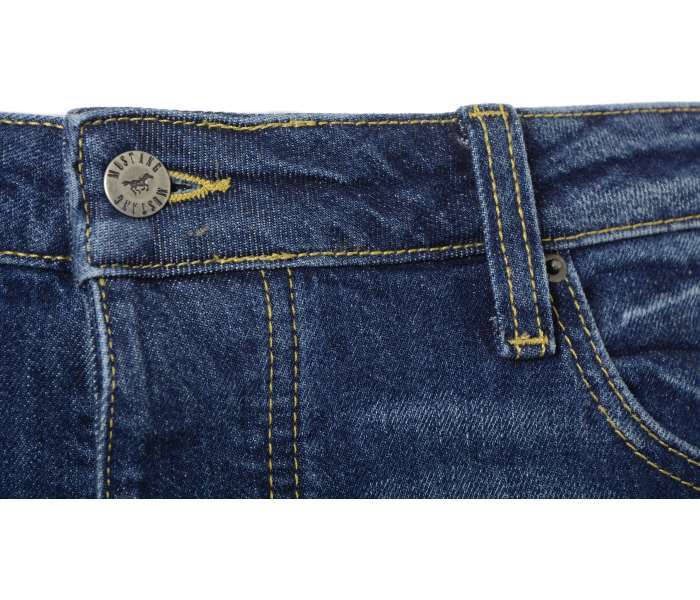 Mustang jeans Michigan Straight pánske tmavo modré