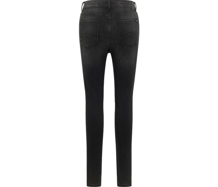 Mustang jeans Style Georgia Super Skinny dámské tmavě šedé