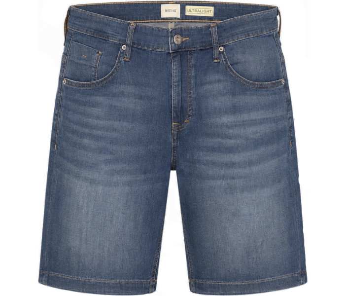 Kraťasy Mustang Style Denim Bermuda pánske tmavo modré
