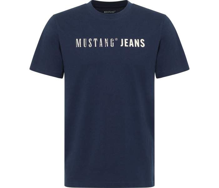 Tričko Mustang Style Austin pánske tmavo modré
