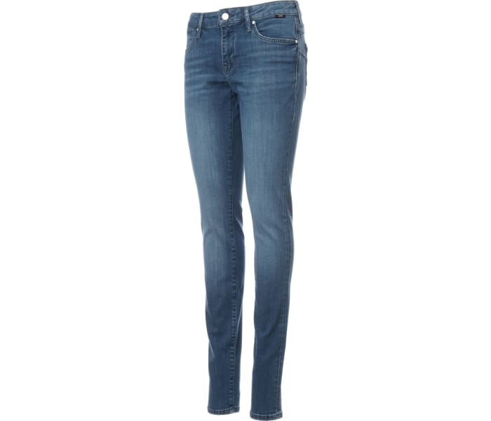 Mavi jeans Adriana Dark Blue Brushed Glam dámské modré