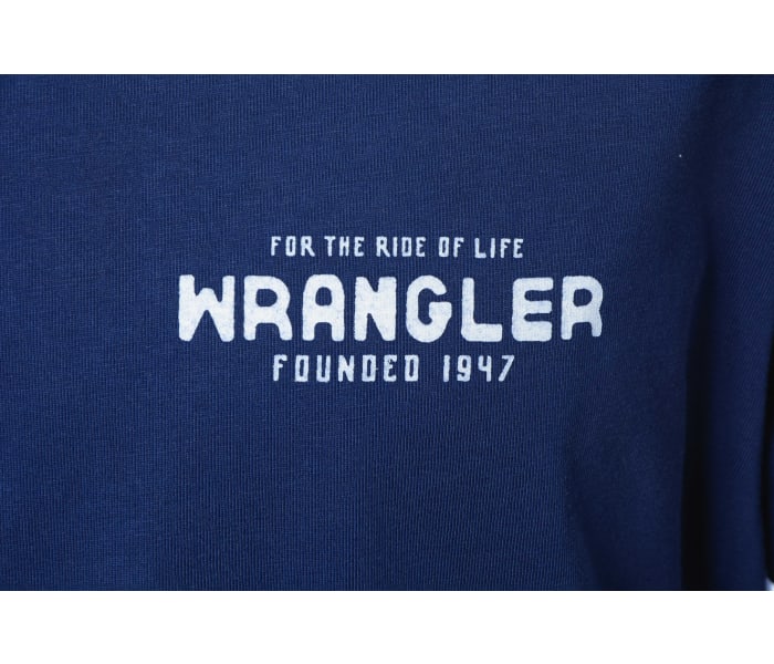 Tričko Wrangler Graphic Tee pánske tmavo modré