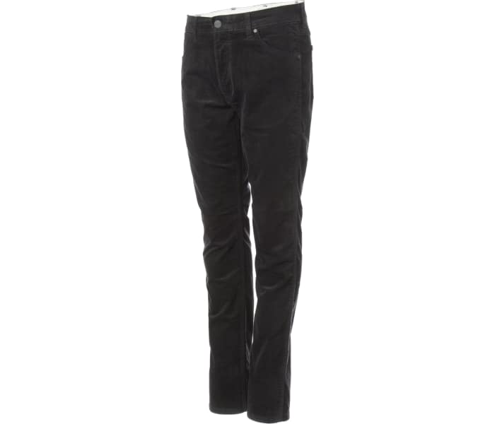 Manšestrové kalhoty Wrangler Greensboro Black pánské černé