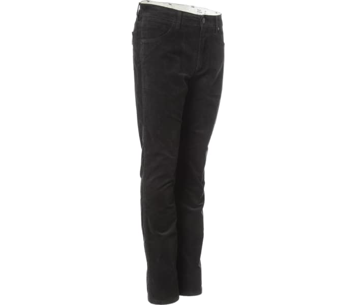 Manšestrové kalhoty Wrangler Greensboro Black pánské černé