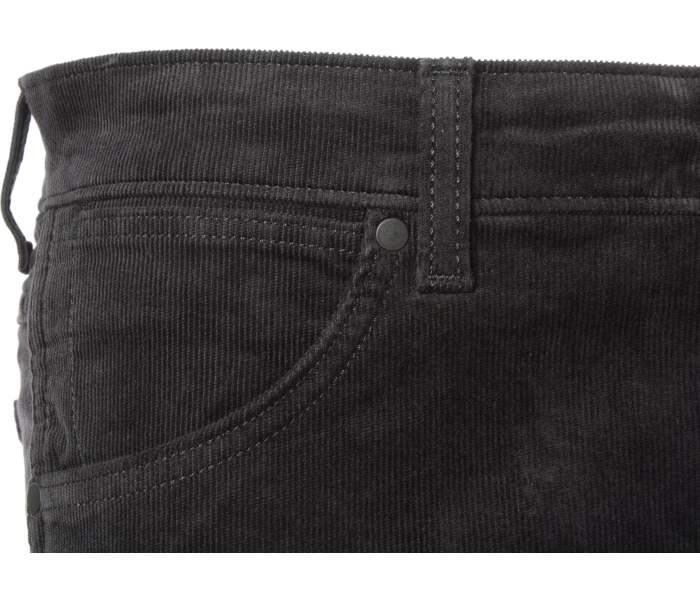 Manšestrové kalhoty Wrangler Greensboro Black pánské černé