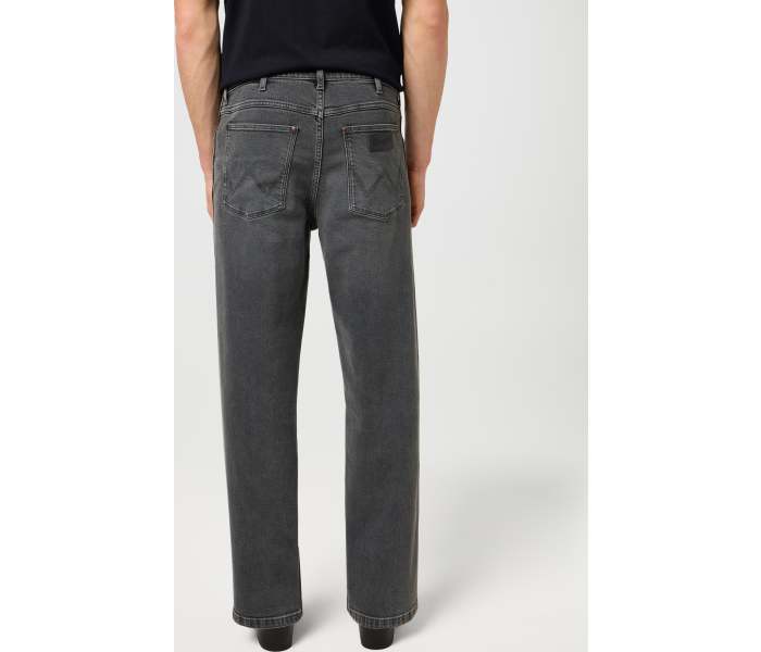 Wrangler jeans Loose Straight Sandstorm pánské šedé