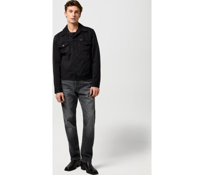 Džínová bunda Wrangler Classic Orion pánská černá
